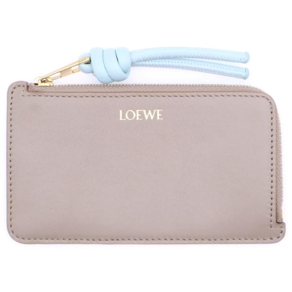 LOEWE 名刺入れ　ライトベージュ LOEWE（ロエベ） コインケース カードケース 名刺入れ C821Z94X02