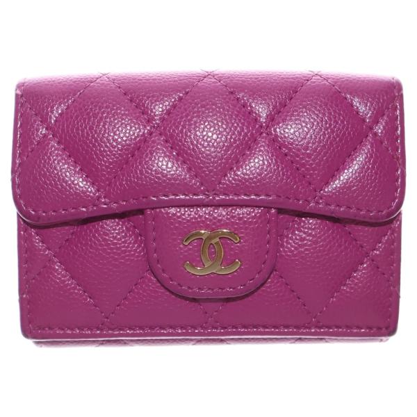 CHANEL（シャネル） ココマーク マトラッセ クラシック キャビアスキン