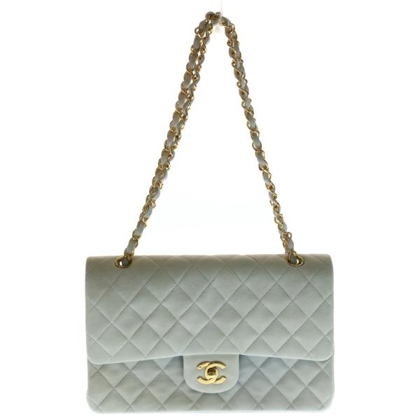 シャネル CHANEL 19 マトラッセ チェーン 2way ショルダー ハンドバッグ 斜め掛け ウール グレー アンティークゴールド アンティークシルバー金具 AS1160（未使用　展示品） CHANEL（シャネル） （未使用 展示品）シャネル CHANEL 19 マトラッセ