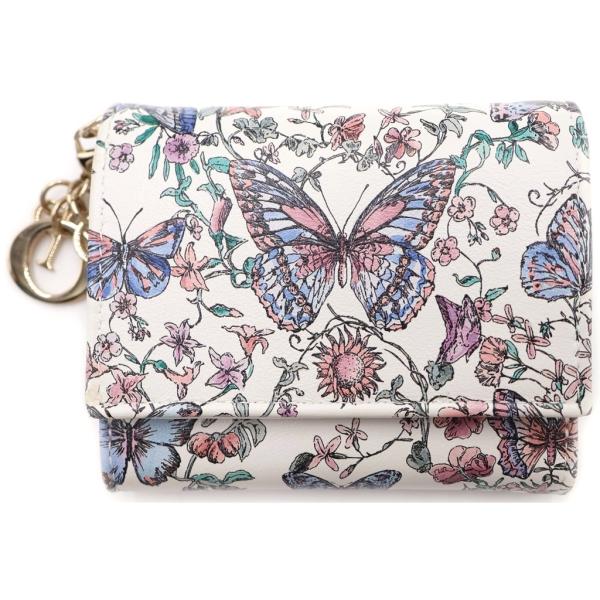 Christian Dior カナージュ 三つ折り財布 Christian Dior（クリスチャン・ディオール） カナージュ パピヨン