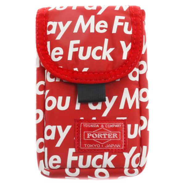 12AW supreme porter 吉田カバンコラボ iPhoneケース Supreme（シュプリーム） 12AW×PORTER 'Camera iPhone Case×ポーター