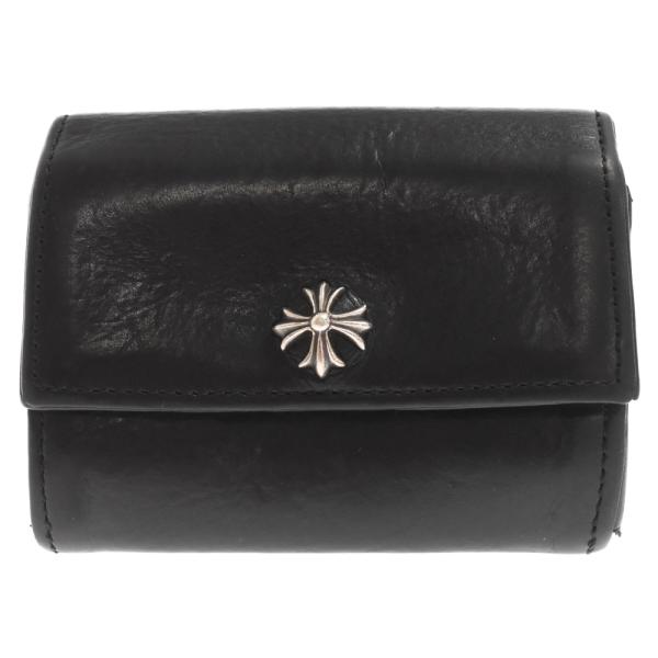 クロムハーツ タイニーウォレット CHプラスボタンレザーウォレット CHROME HEARTS（クロムハーツ） TINY WALLET タイニーウォレット CH
