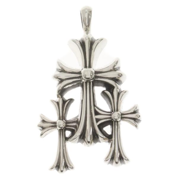 Chrome Hearts 三連シルバー ネックレス クロムハーツ3トリンケッツペンダント(ネックレス)|クロムハーツ