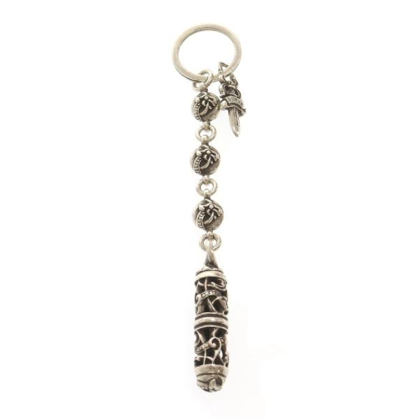 クロムハーツ シルバー ケルティックローラー ダガー キーリング キーチェーン CHROME HEARTS（クロムハーツ） CELTIC ROLLER DAGGER ケルティック