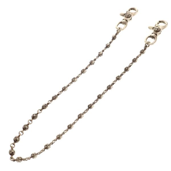 CHROME HEARTS クロムハーツ 1BALL EX LONG-T 2クリップエクストラロング#1クロスボール シルバーウォレットチェーン shopbring_7024i300011