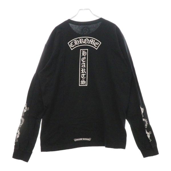 正規店購入　ほぼ未使用　クロムハーツ　ホースシュー　PKT CREW ロンT 正規店購入 ほぼ未使用 クロムハーツ ホースシュー PKT CREW