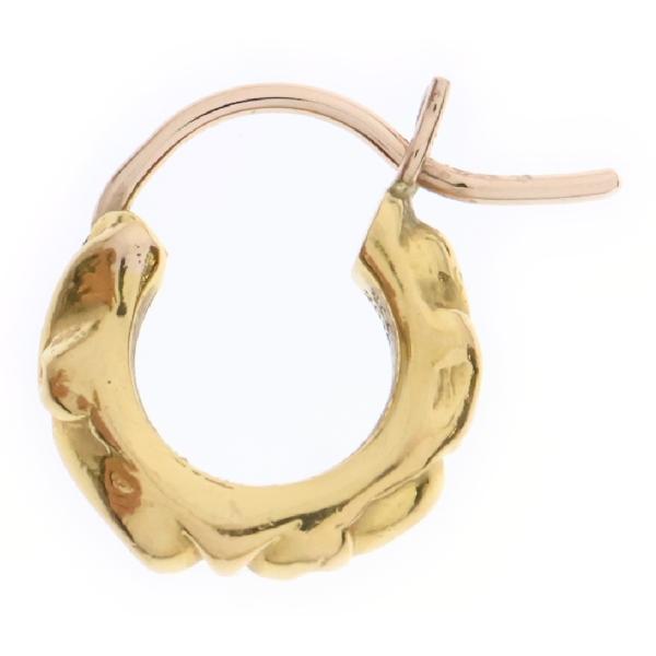 CHROME HEARTS（クロムハーツ） 22K TNY HOOP SCRL タイニースクロール