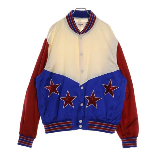 セリーヌバイエディスリマン サイズ:46  2V35N851C エンブロイダリーアメリカンテディブルゾン 中古 SB01 shopbring_7025g200008