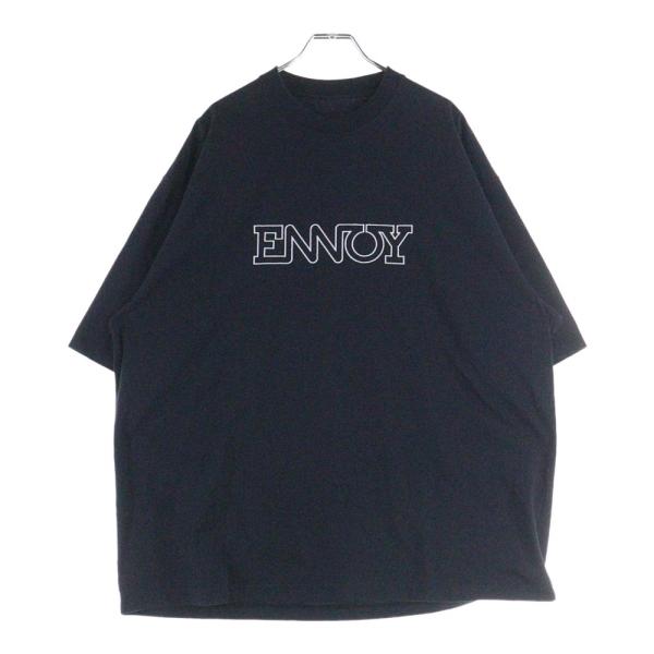 ENNOY エンノイ Electric Logo EMB T-Shirt SS24BRENCT01NTL