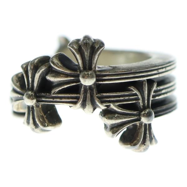 CHROME HEARTS（クロムハーツ） 3CH CRS 3CHクロスリング シルバー