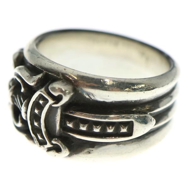 ダガーハートデザインリング 24号 フォークリング 13号 ダブルハート メタル | リング,ハート | Mignon