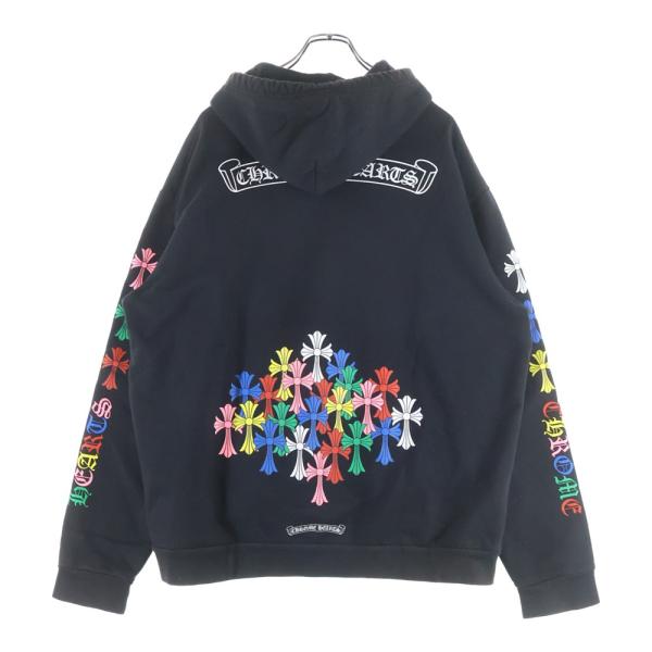 クロムハーツ マルチカラーセメタリークロスプリントプルオーバーパーカー CHROME HEARTS】クロムハーツ『マルチカラー セメタリークロス