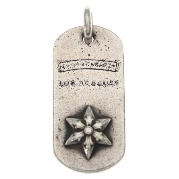 CHROME HEARTS（クロムハーツ） RAISED STAR DOGTAG レイズドスター