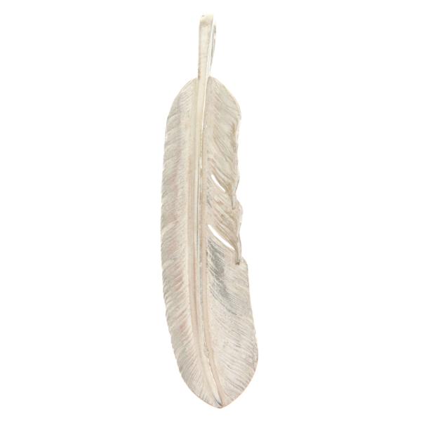 確認用 ゴローズ goro's ゴローズ 【現行】プレーン特大フェザー 左向き ネックレス