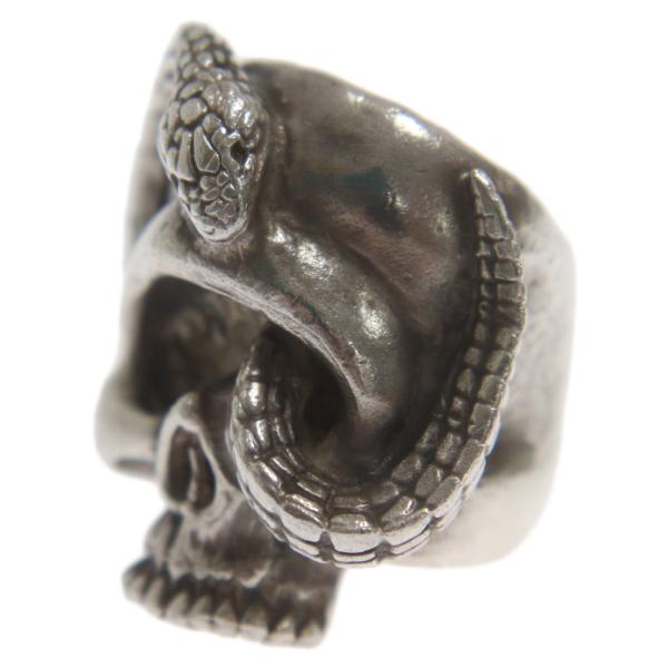 STOP LIGHT ストップライト Skull Snake Ring スカルスネーク STOP LIGHT ストップライト Skull Snake Ring スカルスネーク