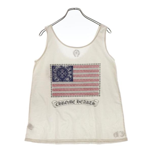 CHROME HEARTS クロムハーツ USA LOGO Tank Top ロゴタンク CHROME HEARTS クロムハーツ USA LOGO Tank Top ロゴタンク