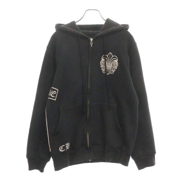 CHROME HEARTS クロムハーツ FLUER ZIP Hoodie CHプラス バック CHROME HEARTS クロムハーツ FLUER ZIP Hoodie CHプラス バック