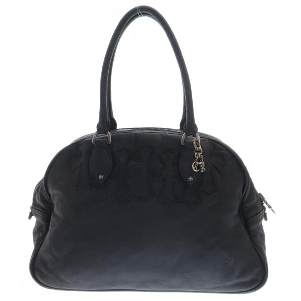 GYM MD/ジムバッグチャーム付き　CHROME HEARTS CHROME HEARTS MEDIUM GYM BAG クロムハーツ レザージムバッグ