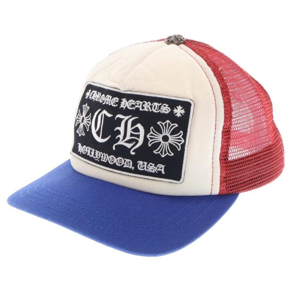 CHROME HEARTS クロムハーツ TRUCKER CAP CHパッチ クロスボール付  