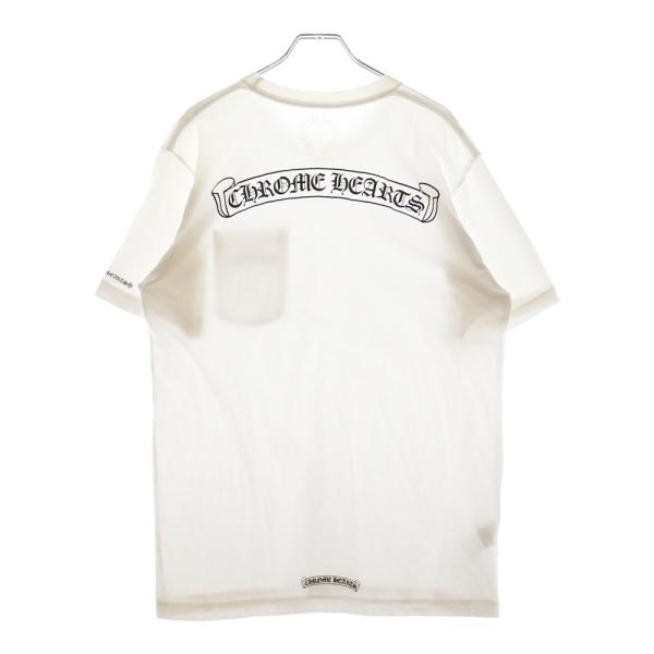 クロムハーツch バックセメタリークロスプリントTシャツ CHROME
