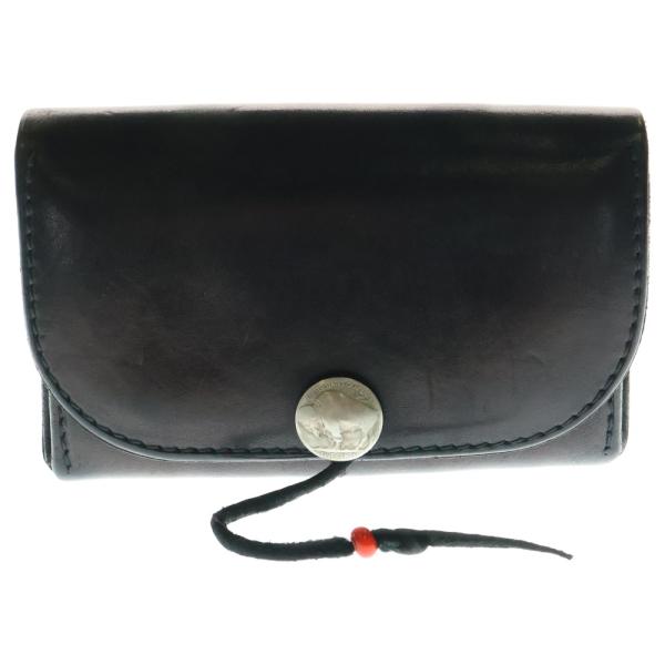 goro's ゴローズ 二つ折り財布 コンチョ付き goro's ゴローズ コンチョ付き 二つ折り財布 黒 : BRING Yahoo