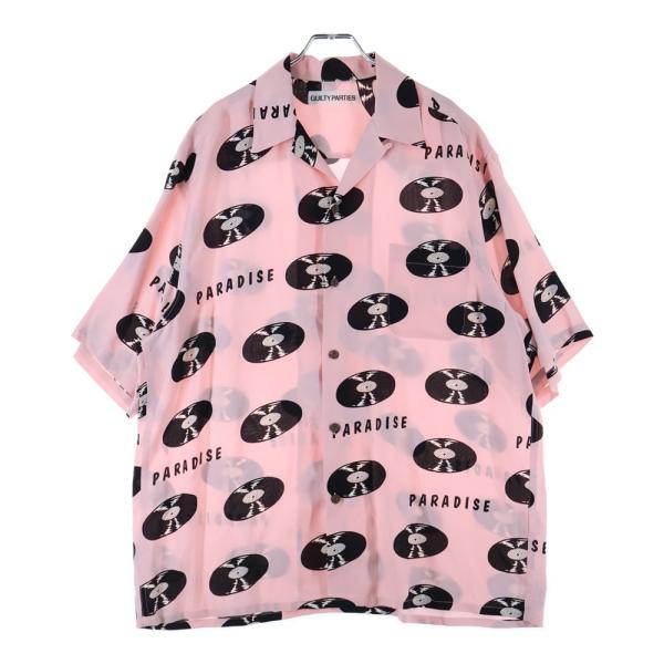WACKO MARIA　ワコマリア　アロハシャツ 　半袖シャツ WACKO MARIA（ワコマリア） 24SS RECORDS HAWAIIAN SHIRT ハワイアン