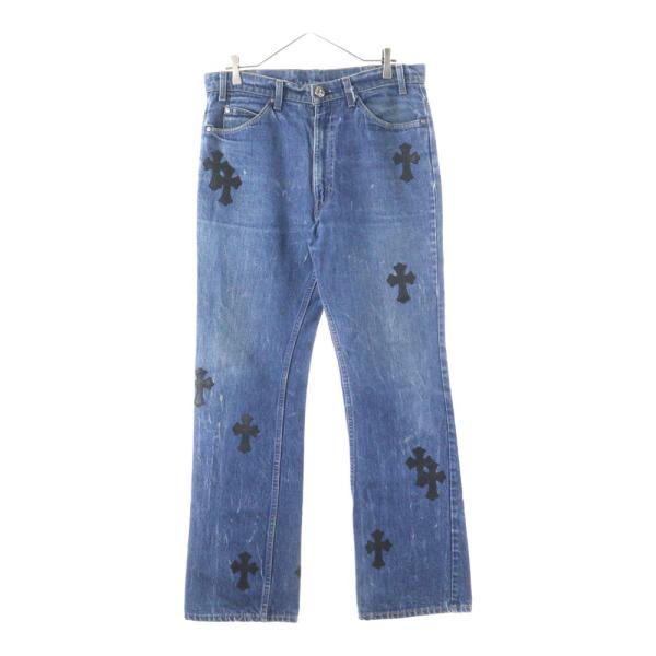 CHROME HEARTS（クロムハーツ） LEVI'S U VNTG JEAN BLU/ORNG TAB 517