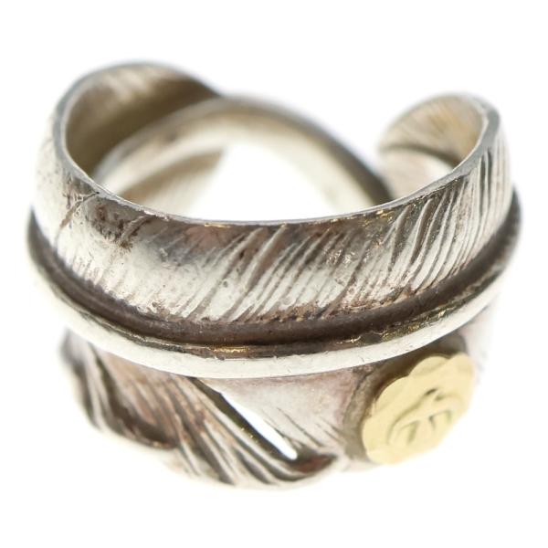 ゴローズリング 楽天市場】【Goro's ゴローズ】コンビフェザーリング(8号)【中古