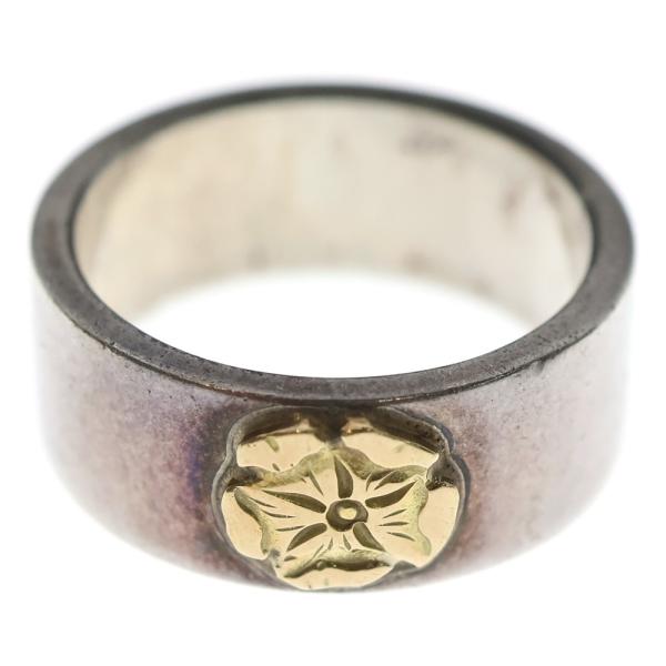 goro's（ゴローズ） ローズ平打ちリング シルバー/ゴールド : BRING