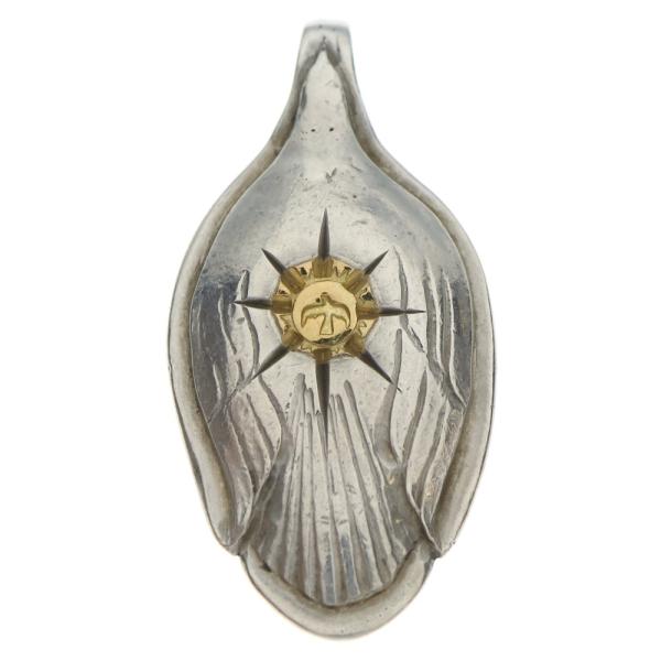 goro's（ゴローズ） K18付きスプーン ペンダントトップ シルバー