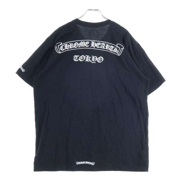 クロムハーツ 東京限定 バックスクロール ラベルプリント 半袖カットソー CHROME HEARTS（クロムハーツ） TOKYO 東京限定 バックスクロール