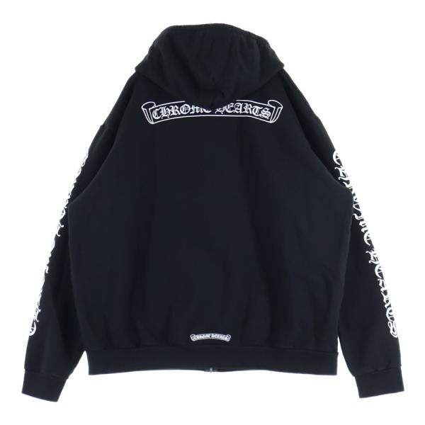 CHROME HEARTS（クロムハーツ） SWTSHRT HD ZIP アームロゴプリント