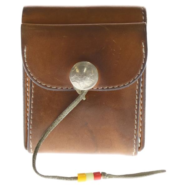 goro's（ゴローズ） 二つ折り レザーウォレット 財布 ブラウン : BRING