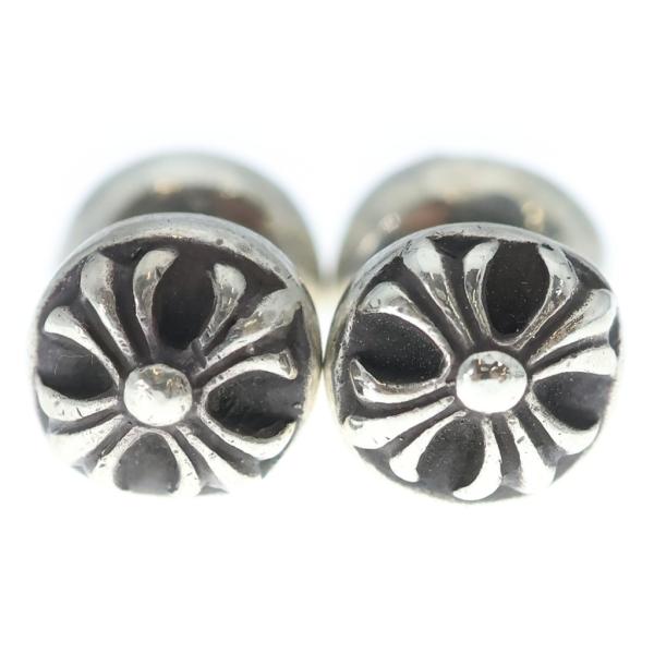 クロムハーツ CUFFS BARBELL/カフスバーベル クロスボール2個 CHROME HEARTS（クロムハーツ） CUFFS BARBELL カフスバーベル クロス