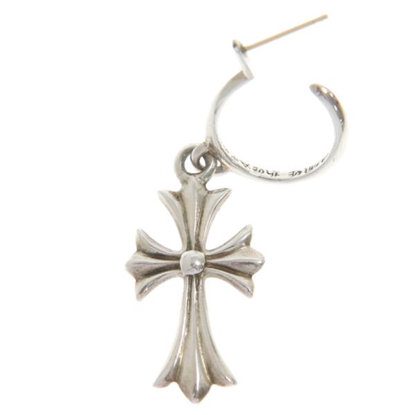 2024年購入確実正規品Chrome Hearts タイニーピアス　両耳 CHROME HEARTS（クロムハーツ） TINY CH CROSS タイニーCHクロスフープ