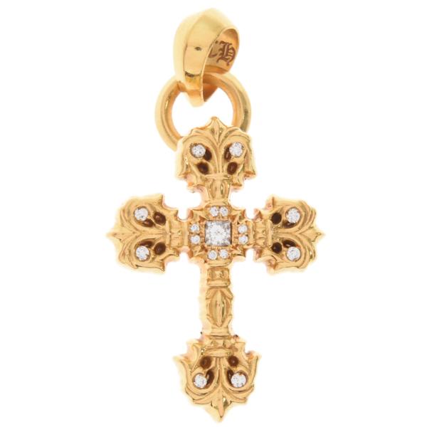 CHROME HEARTS クロムハーツ 22K FILIG CROSS-XSM P D CHROME HEARTS クロムハーツ 22K FILIG CROSS-XSM P D