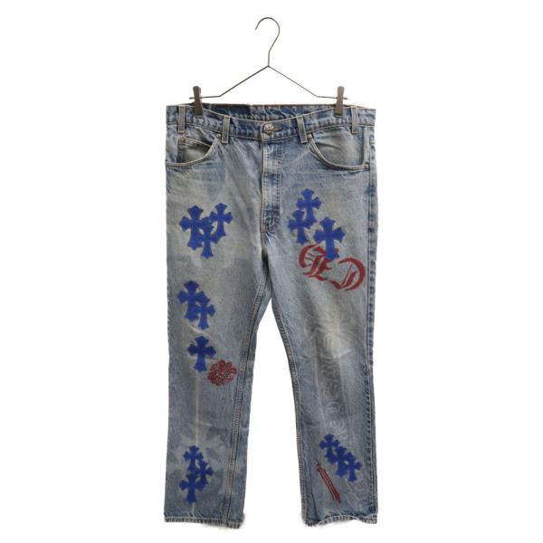 CHROME HEARTS クロムハーツ ×LEVI'S STENCIL DENIM ステンシル CHROME HEARTS クロムハーツ ×LEVI'S STENCIL DENIM ステンシル