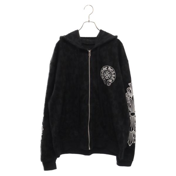CHROME HEARTS（クロムハーツ） Graveyard Cemetery Cross Sweat Zip