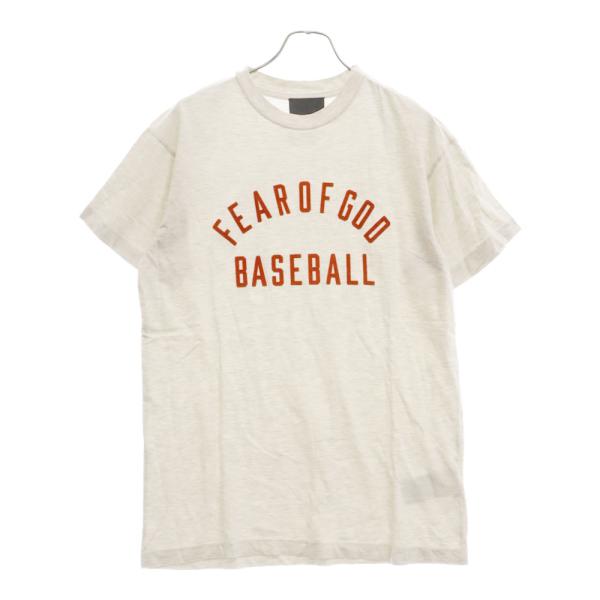 フィアオブゴッド 7thコレクションベースボール フロッキーロゴTシャツ  