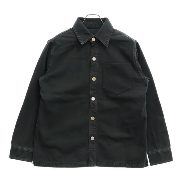 ami paris アミパリス DENIM JACKETS デニムジャケット グレー ami paris アミパリス DENIM JACKETS デニムジャケット グレー