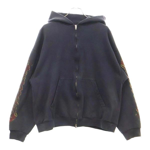 BALENCIAGA フード付きパーカー 中古・古着通販】BALENCIAGA (バレンシアガ) デザインロゴ