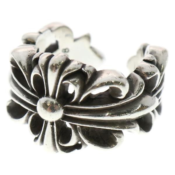 クロムハーツ DBL FLRL CRS/ダブルフローラルクロス シルバーリング CHROME HEARTS クロムハーツ DBL FLRL CRS ダブルフローラル