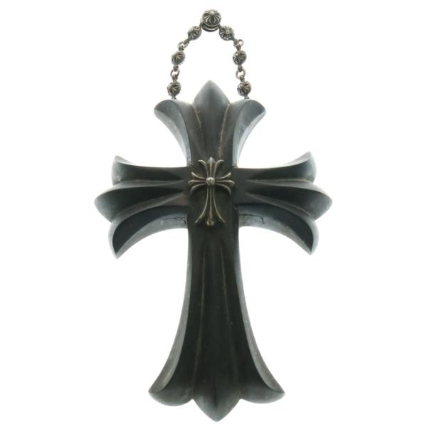 CHROME HEARTS クロムハーツ EBONY CROSS スモールCHクロス