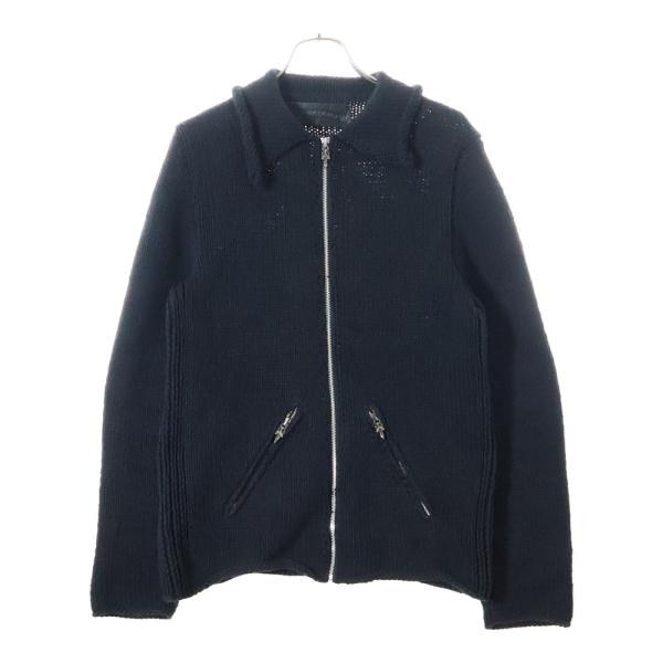 クロムハーツ ダガージップカシミアニットカーディガン レディース M Chrome Hearts - クロムハーツ ダガージップカシミアニット