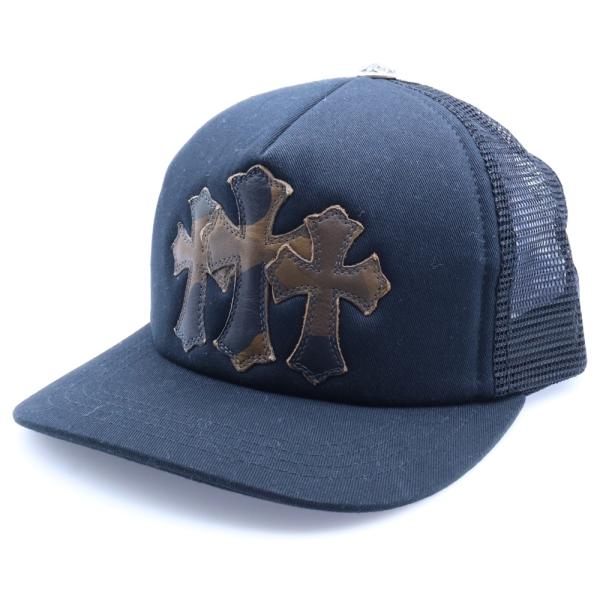 CHROME HEARTS（クロムハーツ） Cemetery Cross Patch Trucker Cap