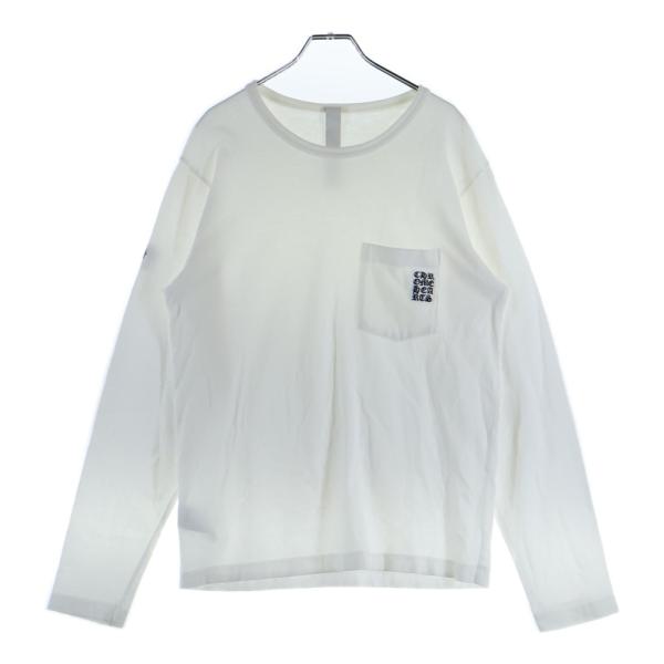 CHROME HEARTS（クロムハーツ） YNOT L/S TEE フロントロゴ刺繍 袖CH