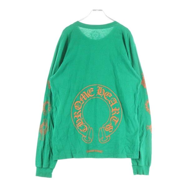 クロムハーツ　レディース　カットソー　L/S 薄手長袖　S サイズ CHROME HEARTS（クロムハーツ） CH L S バックCHクロス ホースシュー