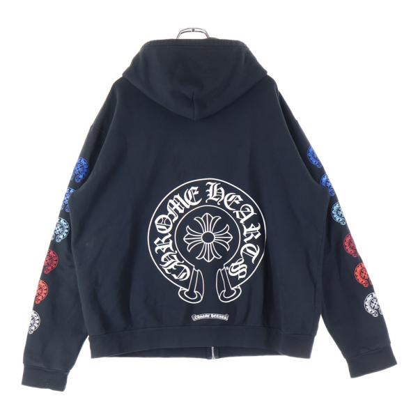 CHROME HEARTS マルチホースシューアームプリントジップアップパーカー CHROME HEARTS（クロムハーツ） SWTSHRT HD ZIP マルチホースシュー
