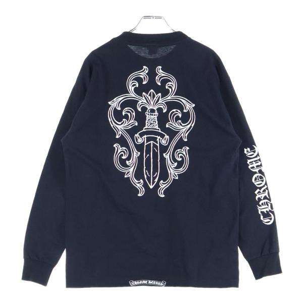 美品 CHROME HEARTS マックスフィールド限定長袖カットソー OLD CHROME HEARTS（クロムハーツ） OLD ×max field Dagger L/S TEE
