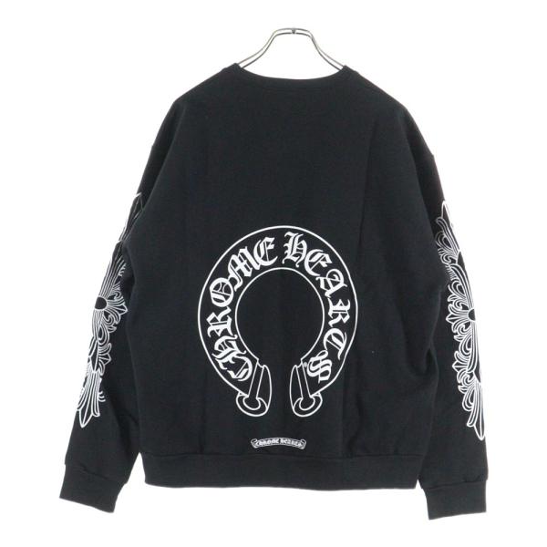 クロムハーツ　フローラル　スウェット 楽天市場】CHROME HEARTS SWEAT SHIRT FLORAL CROSS BLACK / PINK